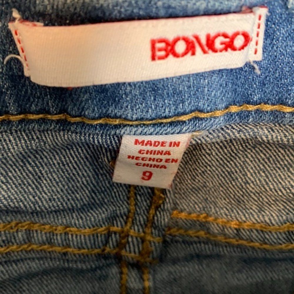 Bongo Distressed Denim Short - Picture 4 of 5